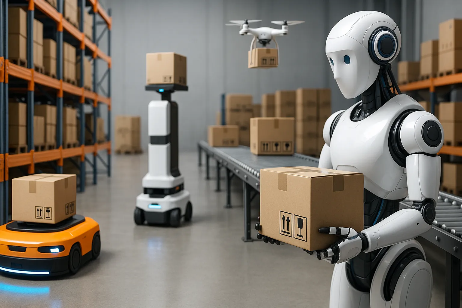 Robotika v logistice